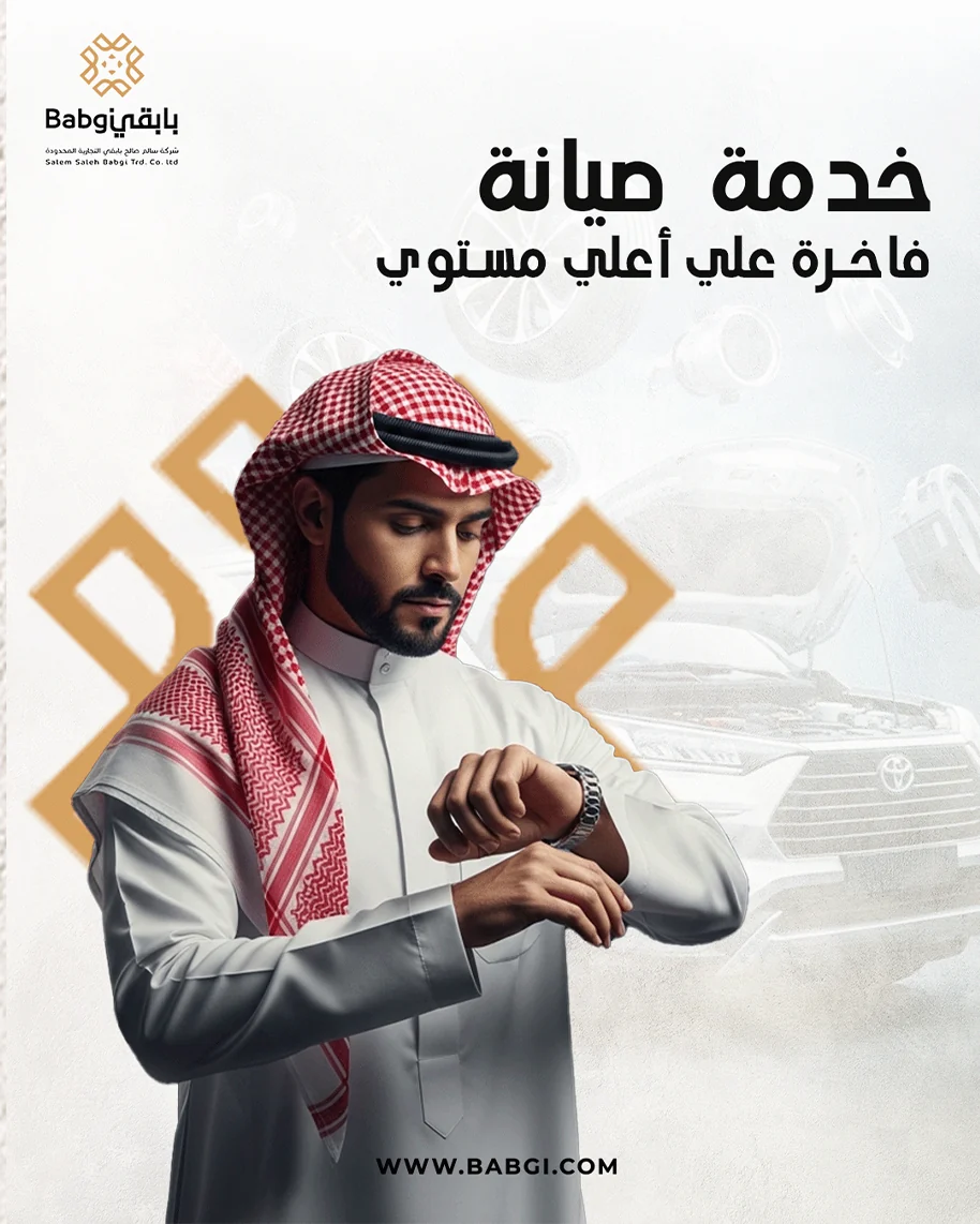 Babgi campaign poster for premium maintenance service